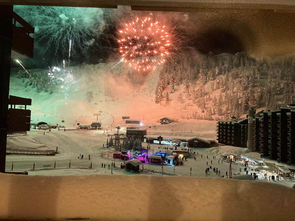 Plagne Bellecote - 5 Pers - Vue Pistes - Acces Piscine Chauffee Daire La Plagne Dış mekan fotoğraf