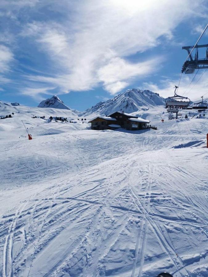 Plagne Bellecote - 5 Pers - Vue Pistes - Acces Piscine Chauffee Daire La Plagne Dış mekan fotoğraf