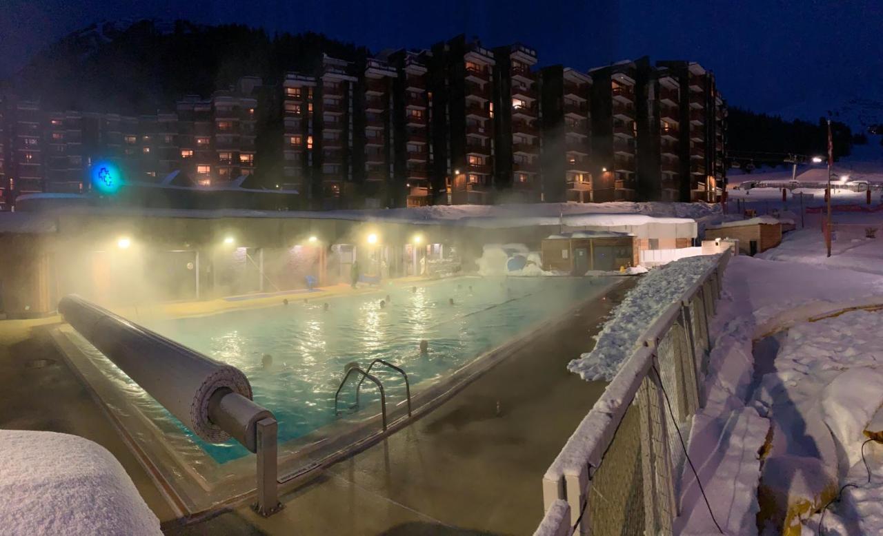 Plagne Bellecote - 5 Pers - Vue Pistes - Acces Piscine Chauffee Daire La Plagne Dış mekan fotoğraf