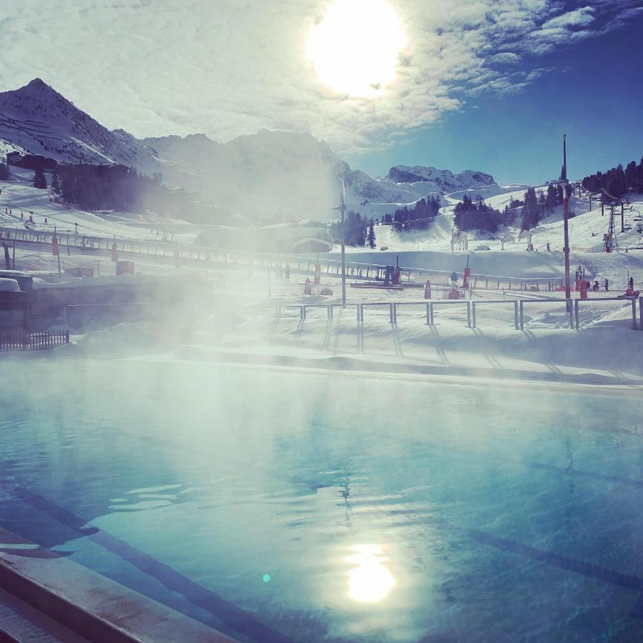 Plagne Bellecote - 5 Pers - Vue Pistes - Acces Piscine Chauffee Daire La Plagne Dış mekan fotoğraf